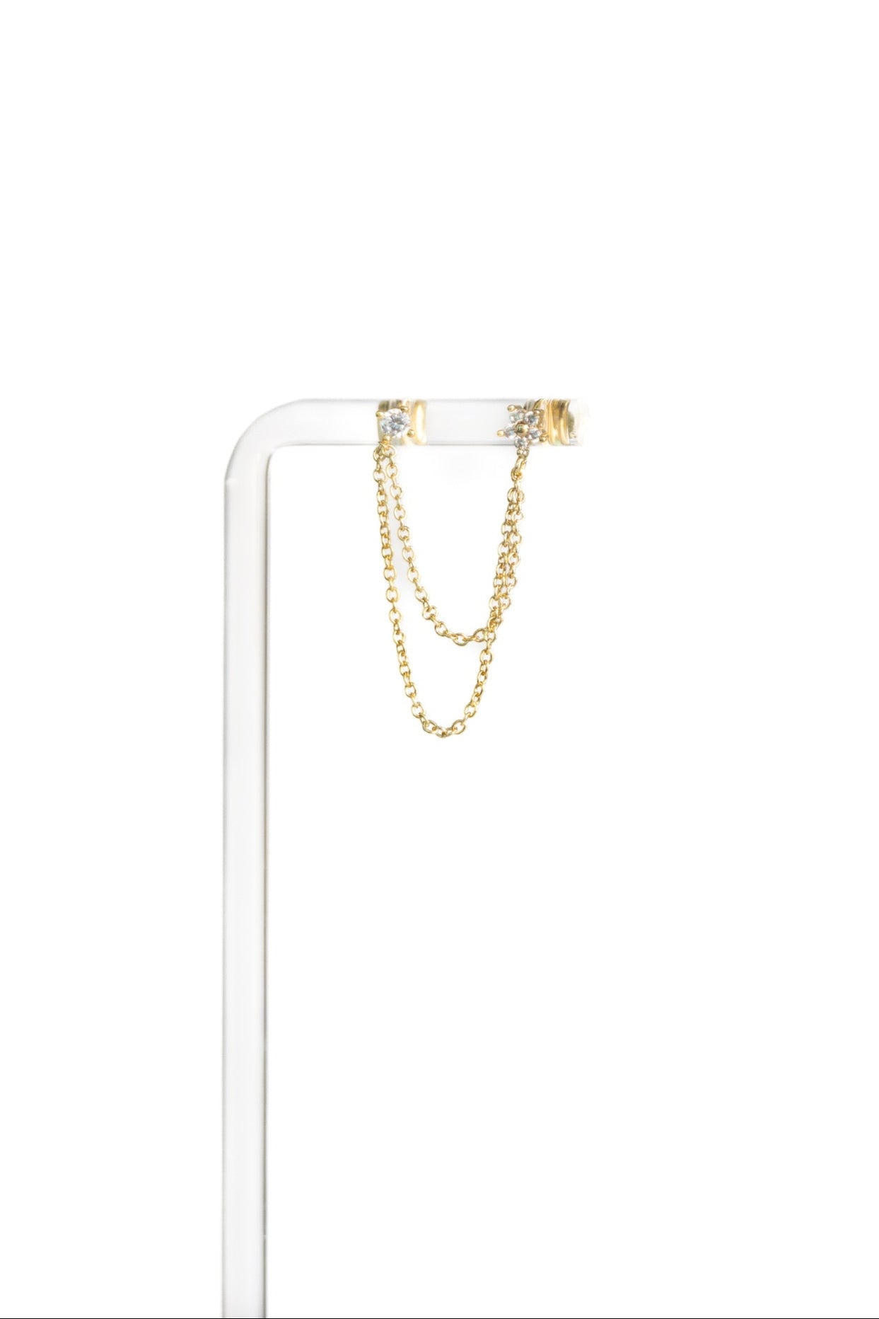 Twilight Stars Double Hoop