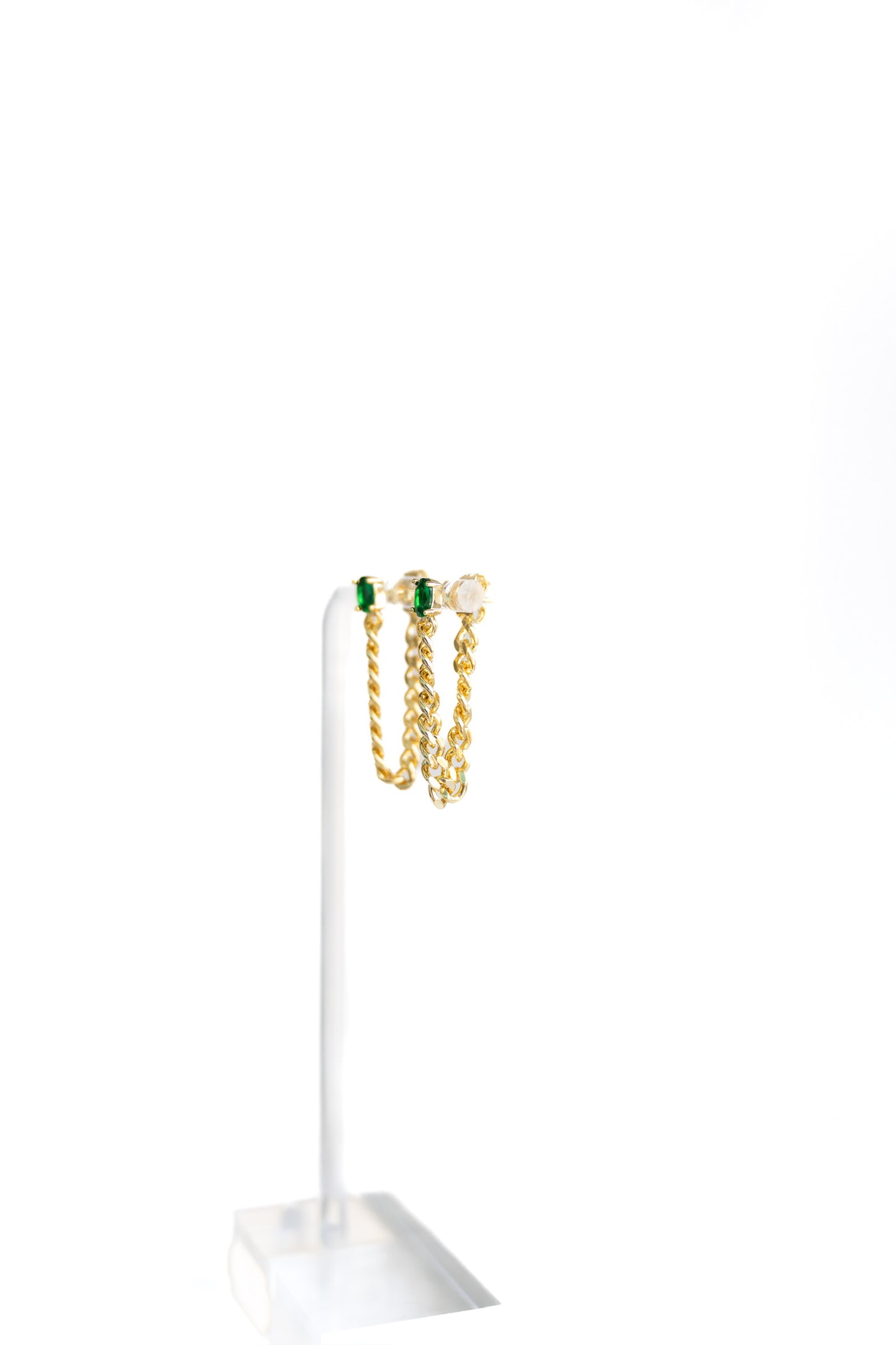 Chain Drop Goddess Green