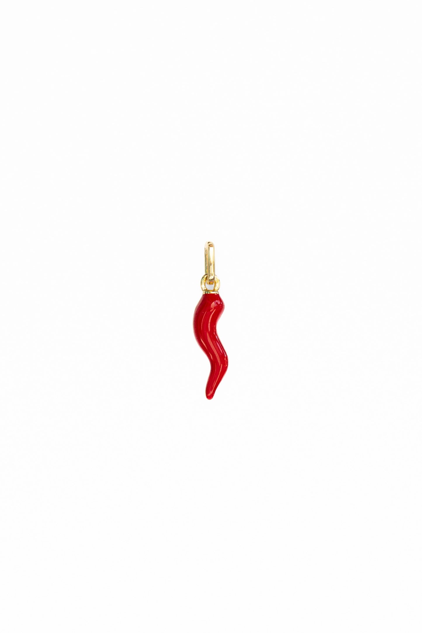 Cornicello Red / Gold Charm