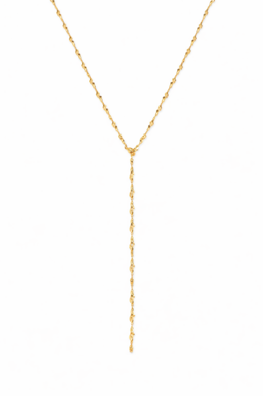Luz Lariat Necklace