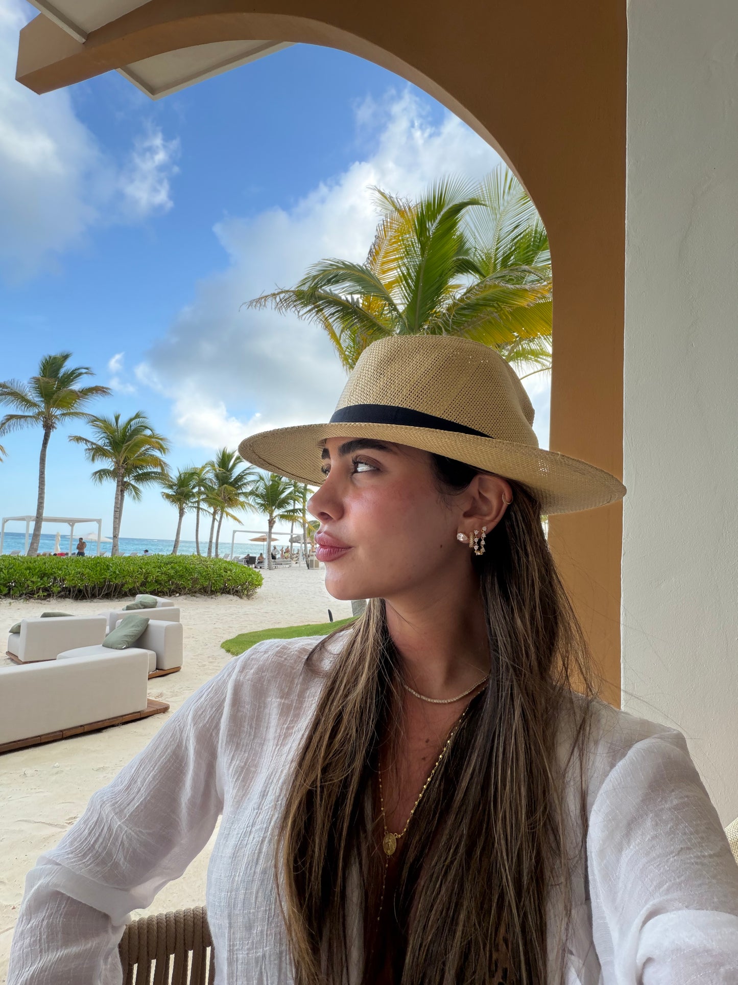 Fleur Radiance Double Hoops