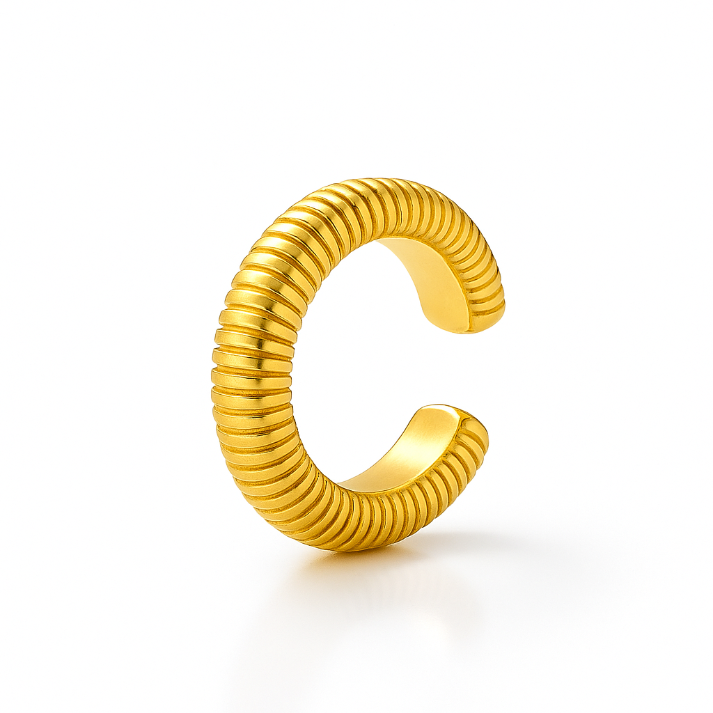 Gold Rustic Ear Cuff