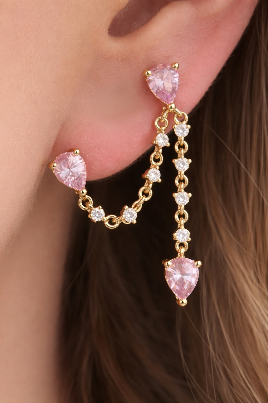 Amoré Chain Drops