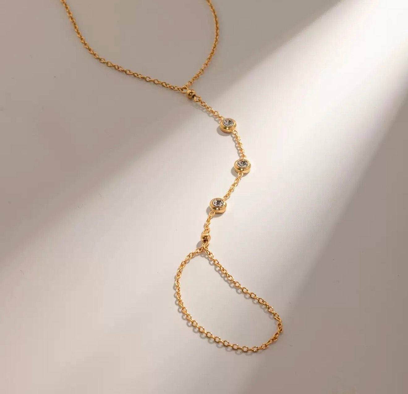 Crystal Hand Chain