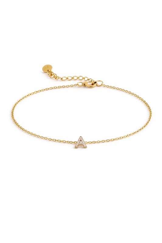 Initial Letter Bracelet