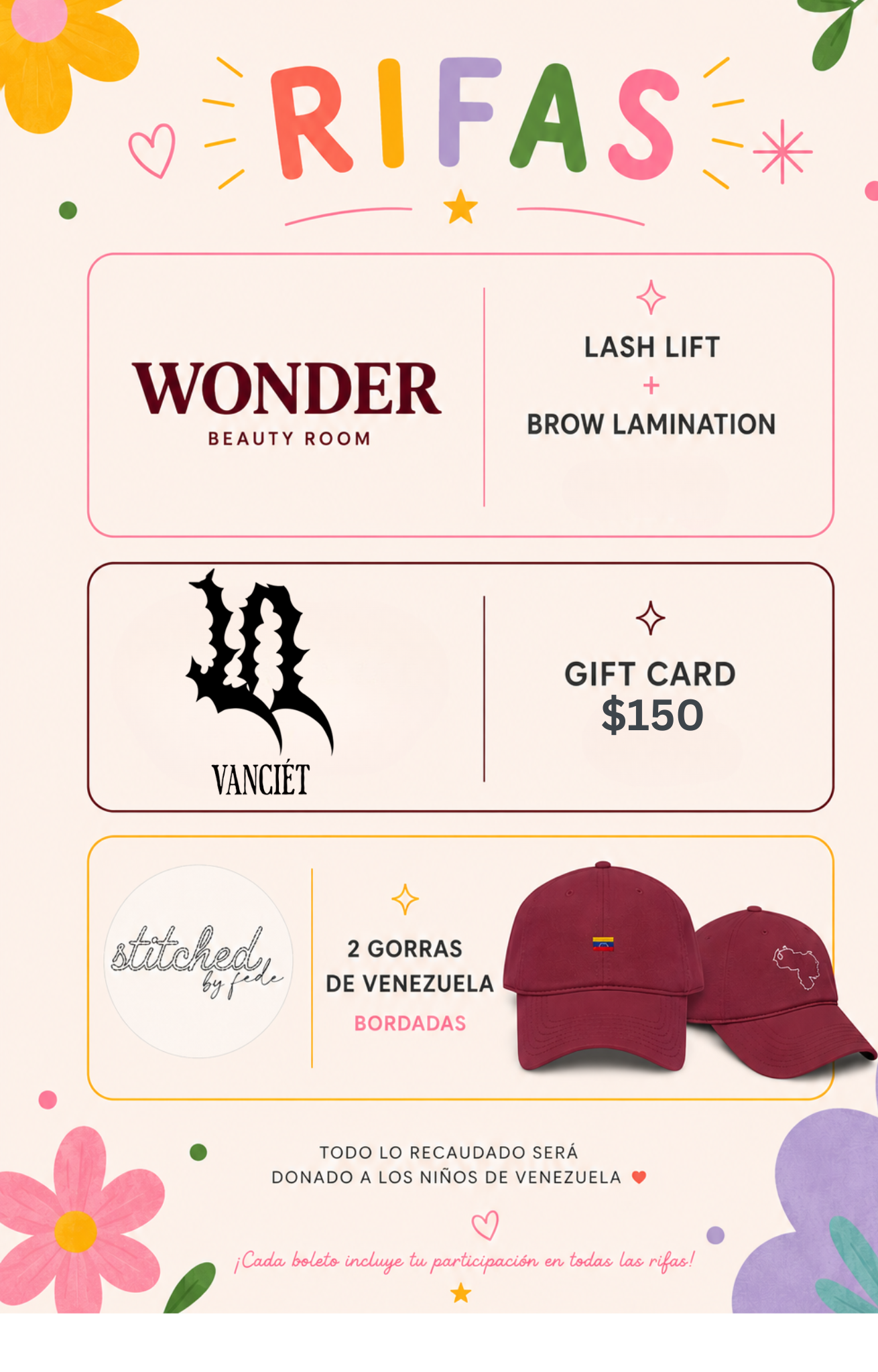 Manitas Unidas Pilates Class + Raffle Entry